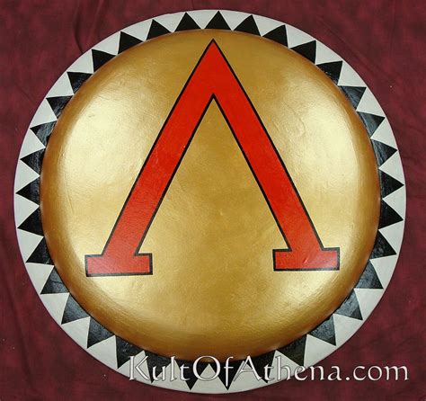 symbol on spartan shield.